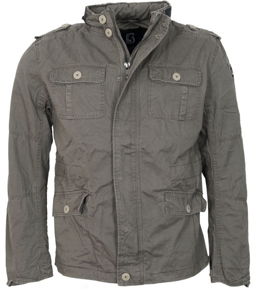 Brandit britannia 2024 jacket olive