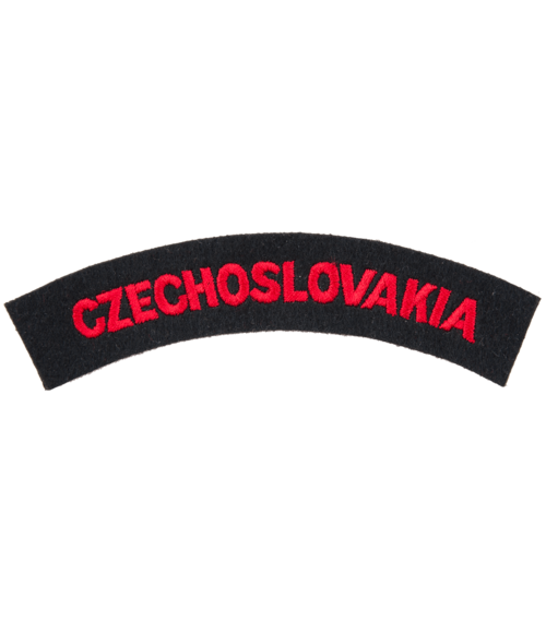 Nášivka: CZECHOSLOVAKIA